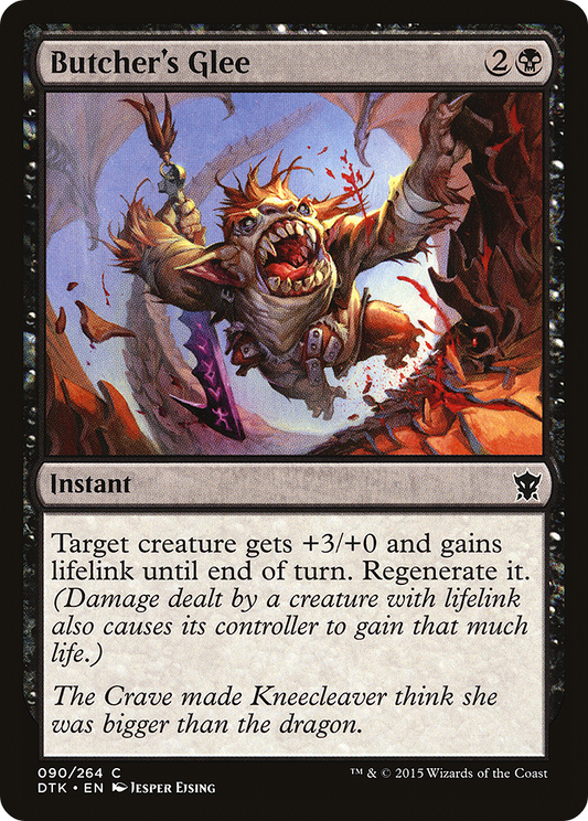 Butcher's Glee - Foil
