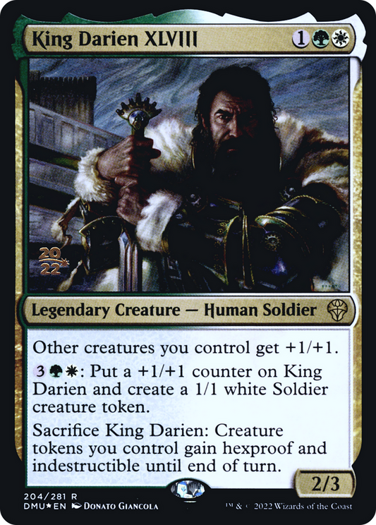 King Darien XLVIII (204) (Prerelease) - Foil