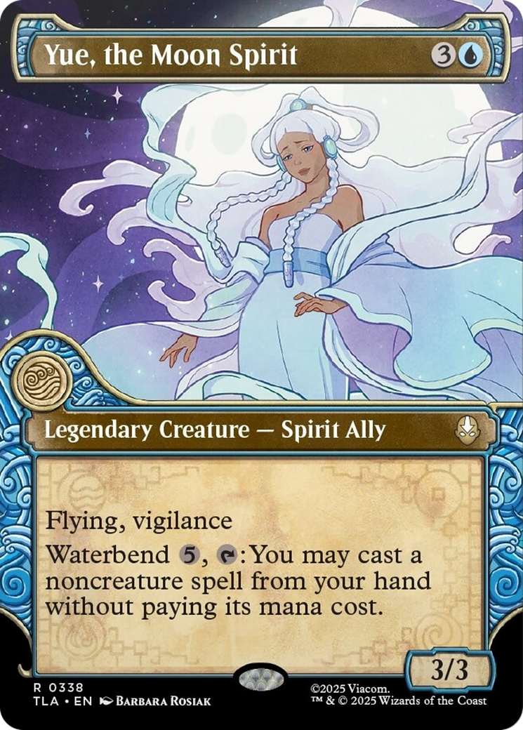 Yue, the Moon Spirit (0338) (Elemental Frame) - Foil tla