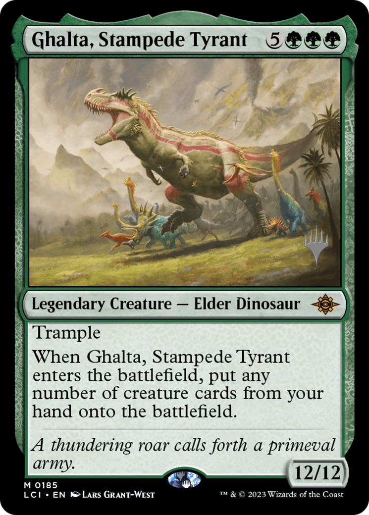 Ghalta, Stampede Tyrant (0185) (Promo Pack)