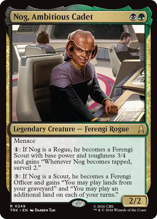 Nog, Ambitious Cadet (TRK)