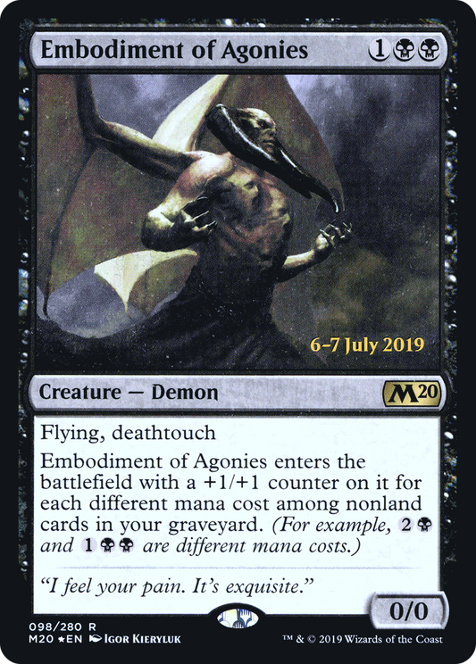 Embodiment of Agonies (098) (Prerelease) - Foil