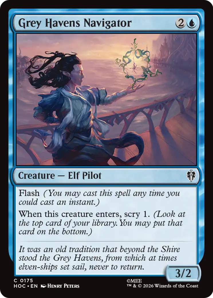 Grey Havens Navigator (HOC)