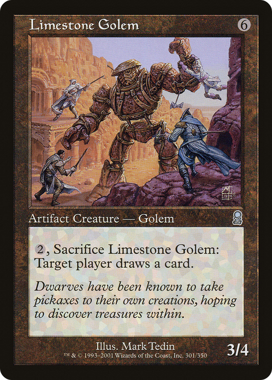 Limestone Golem - Foil