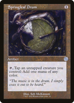 Springleaf Drum (055) (Retro Frame) - Foil