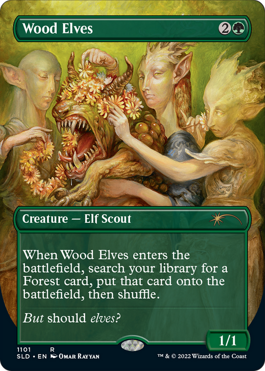 Wood Elves (1101) (Borderless)