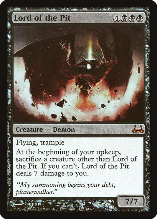 Lord of the Pit - Foil