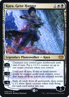 Kaya, Geist Hunter (240) (Prerelease) - Foil