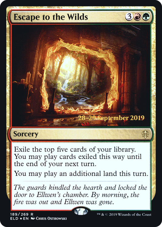 Escape to the Wilds (189) (Prerelease) - Foil