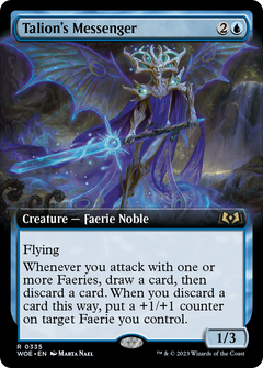 Talion's Messenger (0335) (Extended Art) - Foil