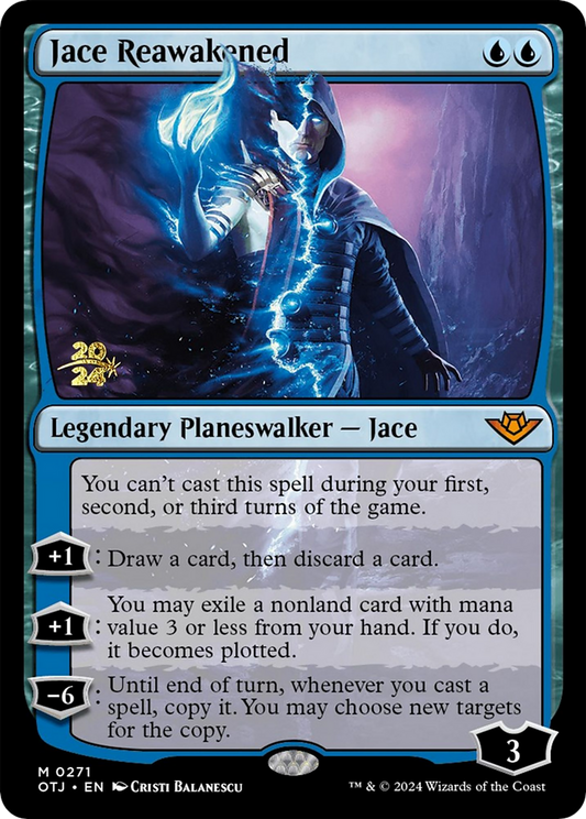 Jace Reawakened (0271) (Prerelease) - Foil