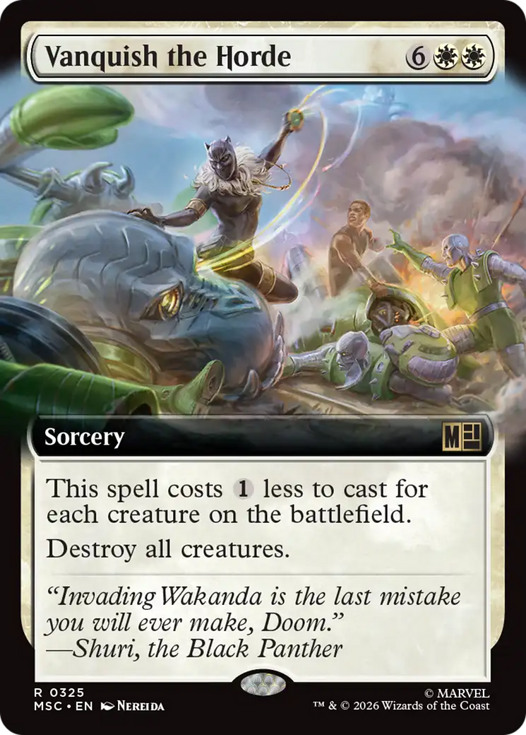 Vanquish the Horde (0325) (Extended Art) (MSC)