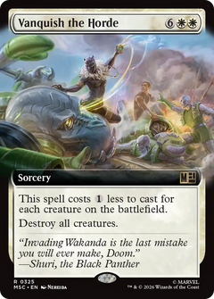 Vanquish the Horde (0325) (Extended Art) (MSC)