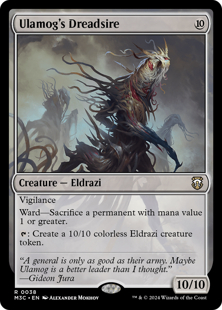 Ulamog's Dreadsire - Ripple Foil