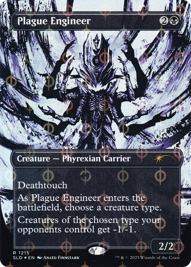 Plague Engineer (1215) (Borderless) - Compleat Foil