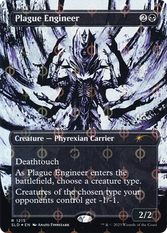 Plague Engineer (1215) (Borderless) - Compleat Foil
