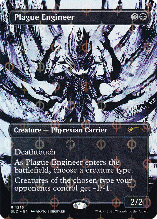 Plague Engineer (1215) (Borderless) - Compleat Foil