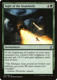 Sight of the Scalelords - Foil