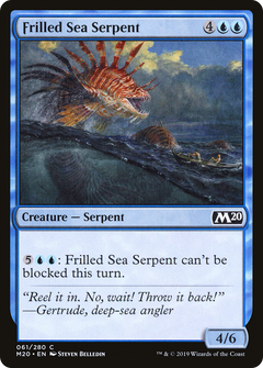 Frilled Sea Serpent - Foil