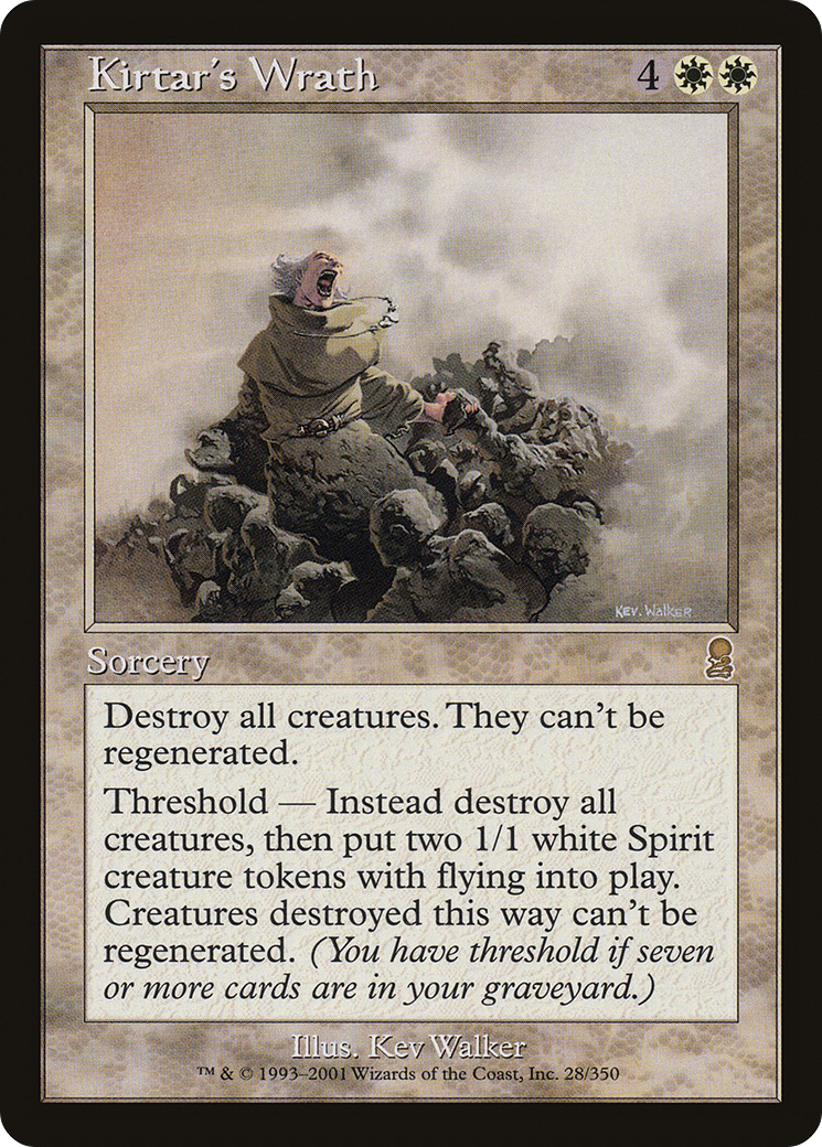 Kirtar's Wrath - Foil