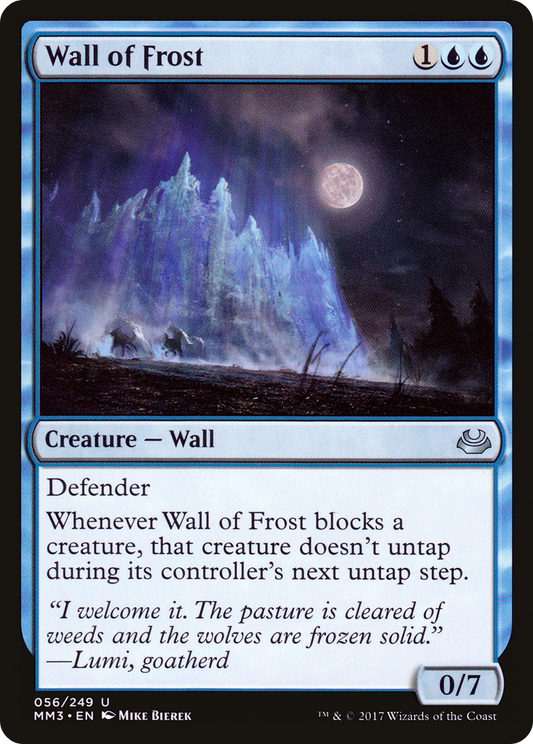 Wall of Frost - Foil