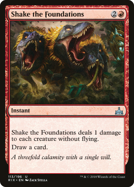 Shake the Foundations - Foil