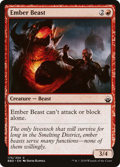 Ember Beast - Foil