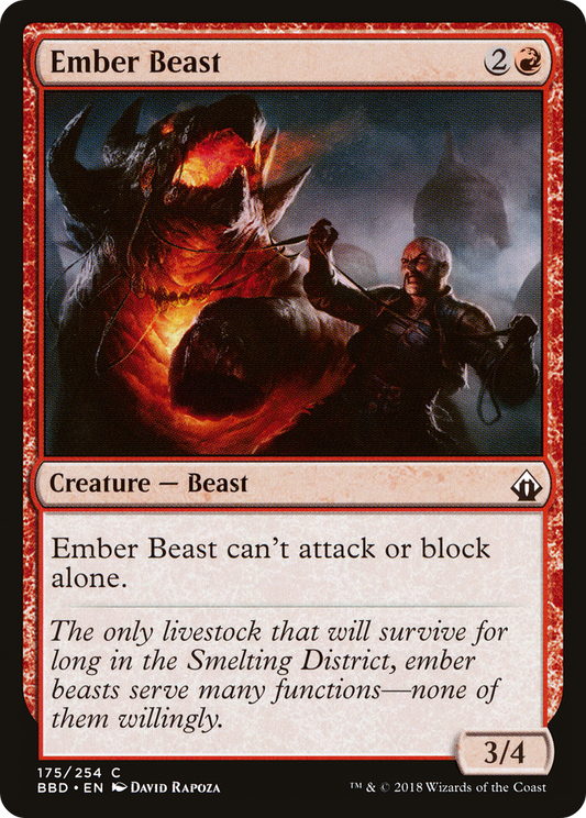 Ember Beast - Foil