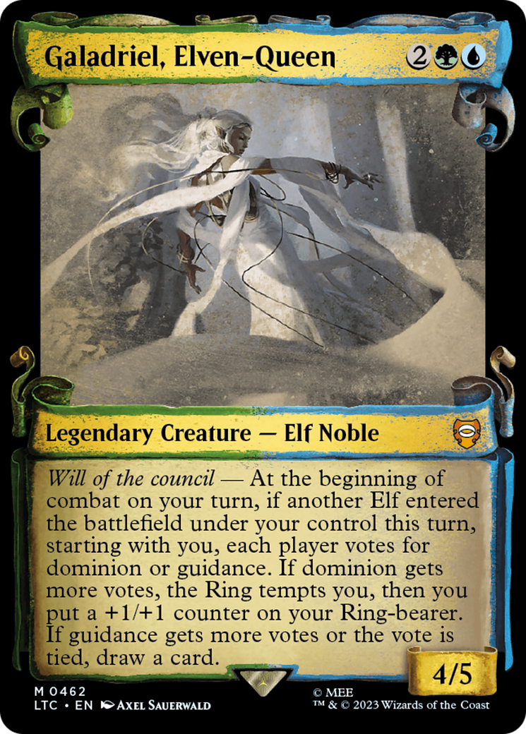 Galadriel, Elven-Queen (0462) (Showcase) - Silver Foil