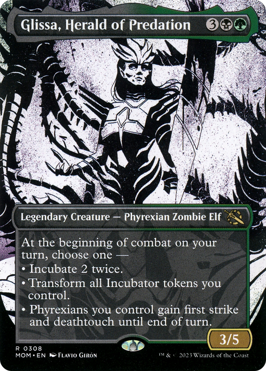 Glissa, Herald of Predation (0308) (Showcase)