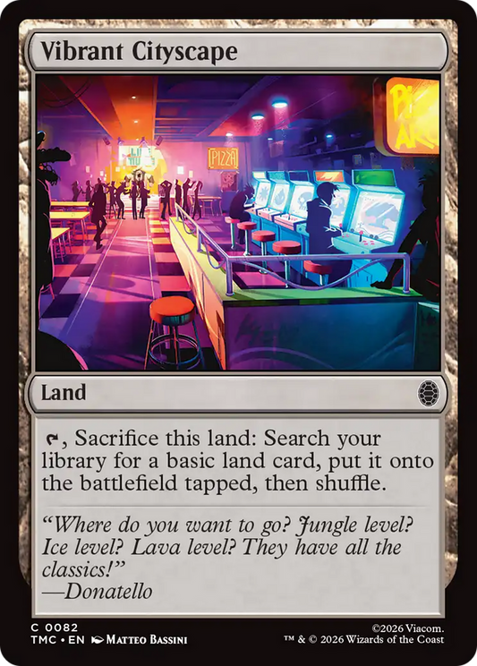 Vibrant Cityscape (0082) (TMC) - Surge Foil