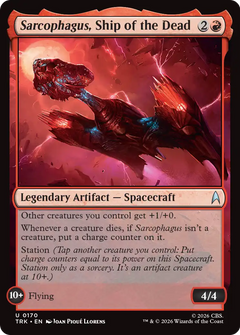 Sarcophagus, Ship of the Dead (TRK) - Foil