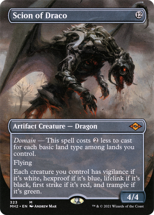 Scion of Draco (323) (Borderless) - Foil