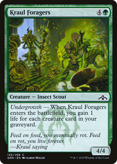 Kraul Foragers - Foil