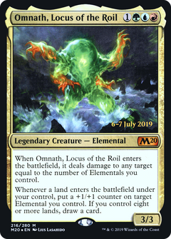 Omnath, Locus of the Roil (216) (Prerelease) - Foil