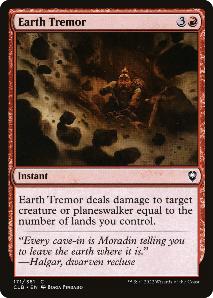 Earth Tremor - Foil