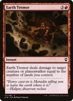 Earth Tremor - Foil
