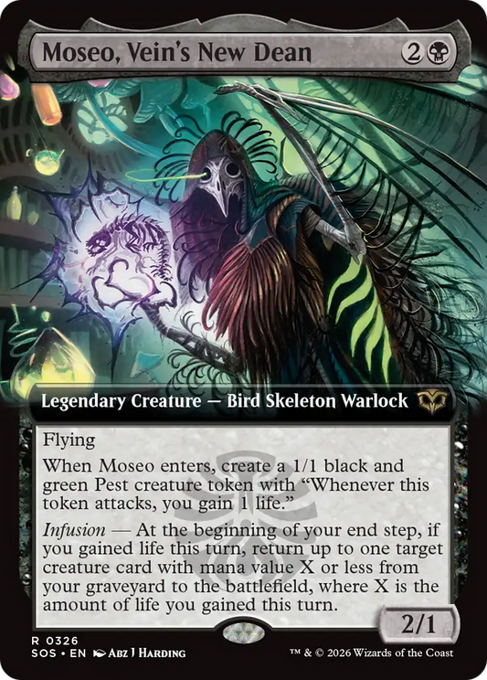 Moseo, Vein's New Dean (0326) (Extended Art) (SOS) - Foil