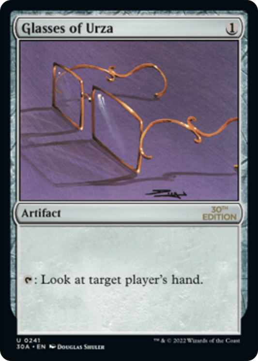 Glasses of Urza (Modern Frame)