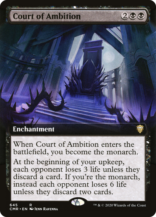 Court of Ambition (645) (Extended Art) - Foil