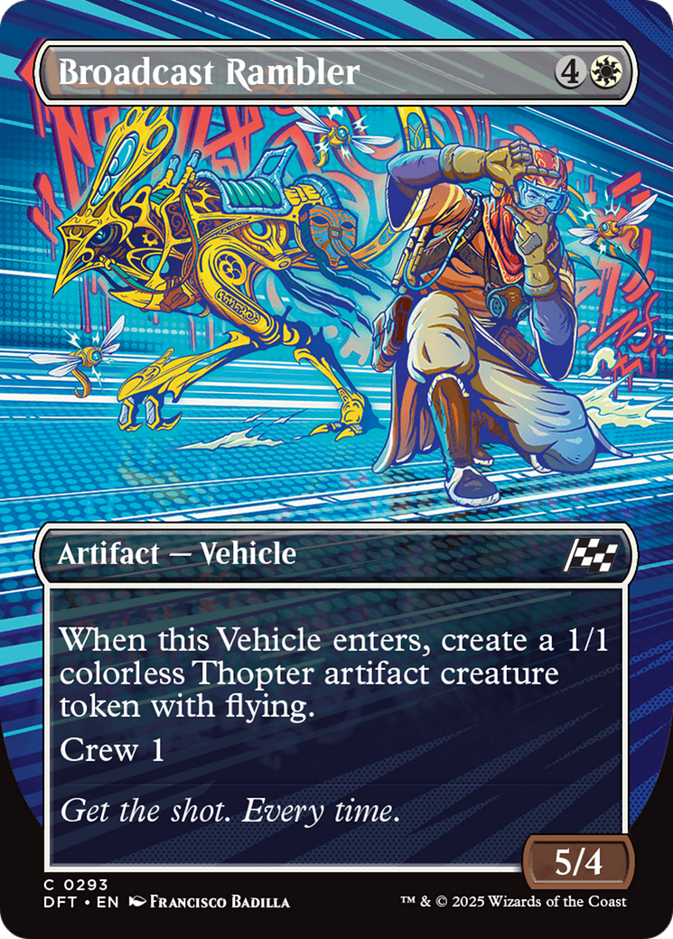 Broadcast Rambler (0293) (Borderless) - Foil