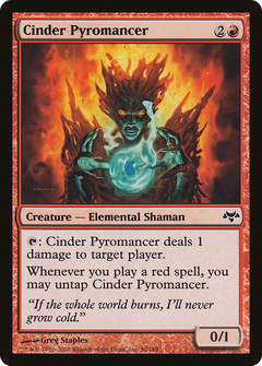 Cinder Pyromancer - Foil