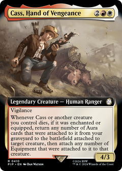 Cass, Hand of Vengeance (0410) (Extended Art) - Foil