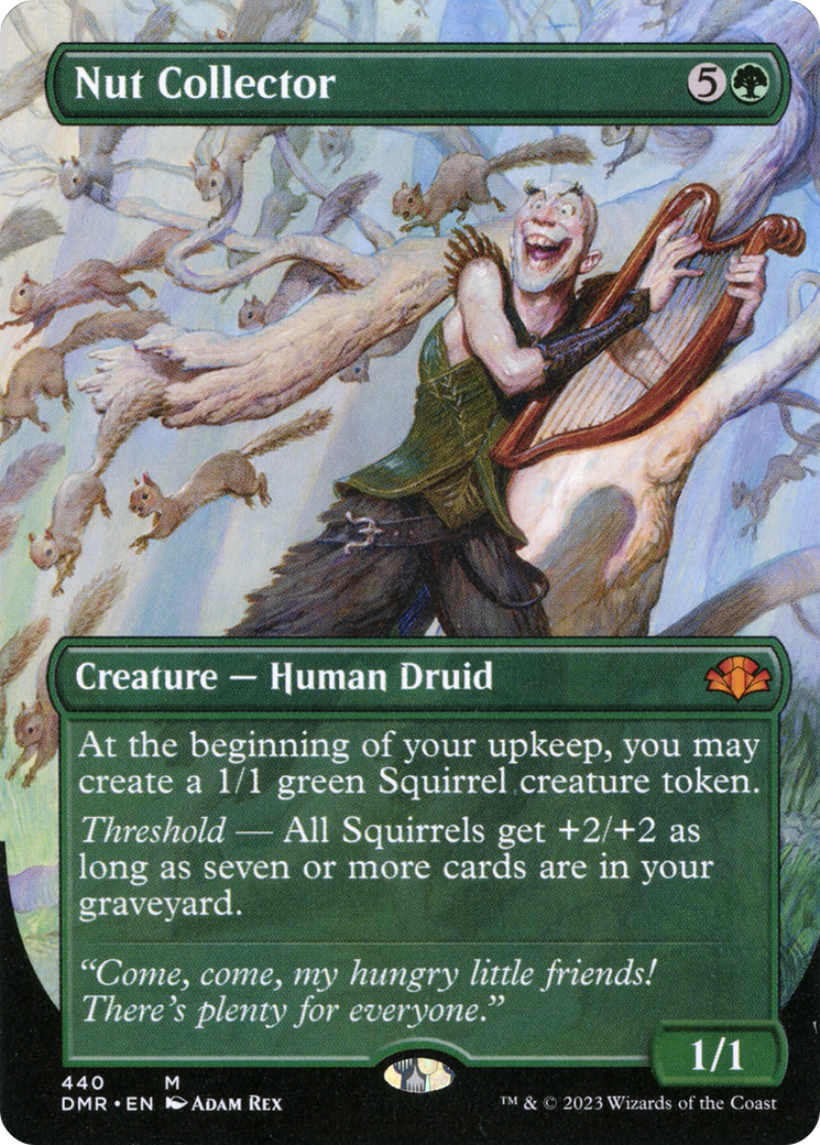 Nut Collector (440) (Borderless) - Foil