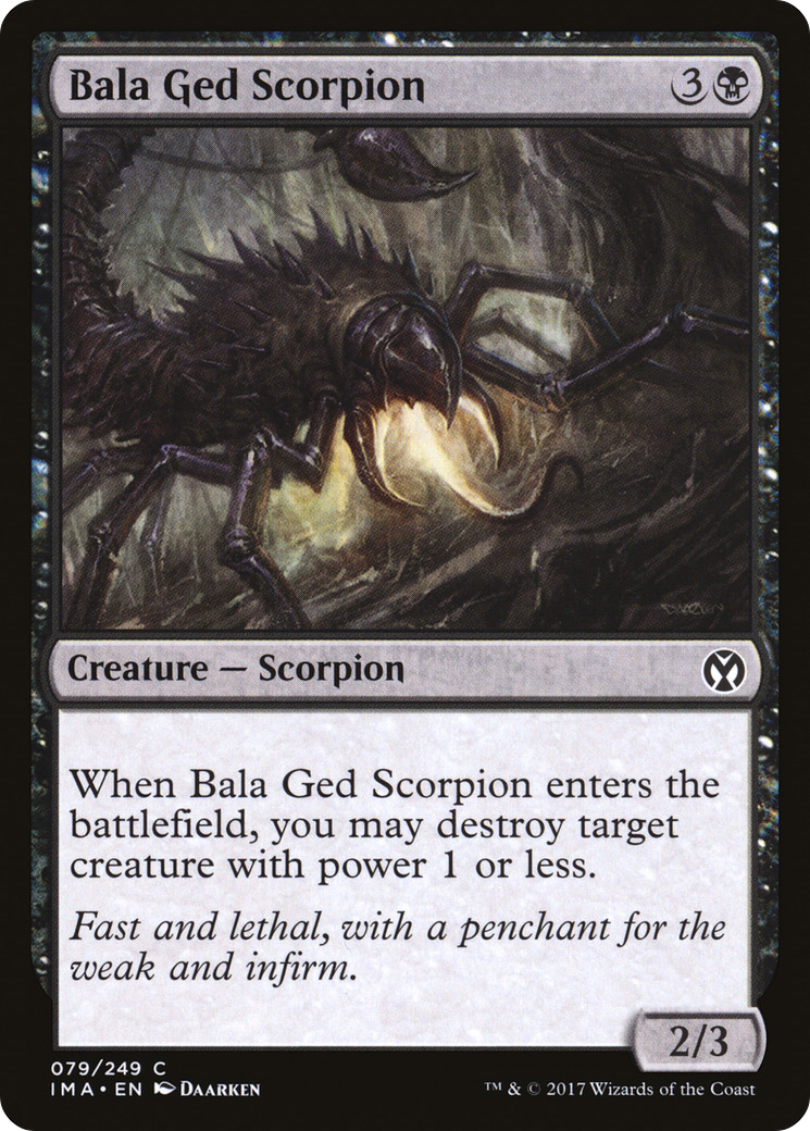 Bala Ged Scorpion - Foil