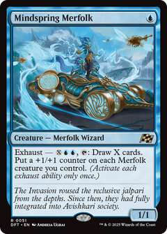 Mindspring Merfolk - Foil