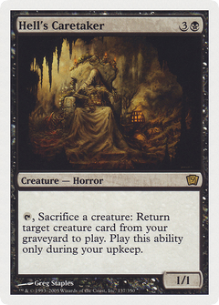 Hell's Caretaker (9th Edition) (Oversized) (Box Topper Promo) (O9TH)
