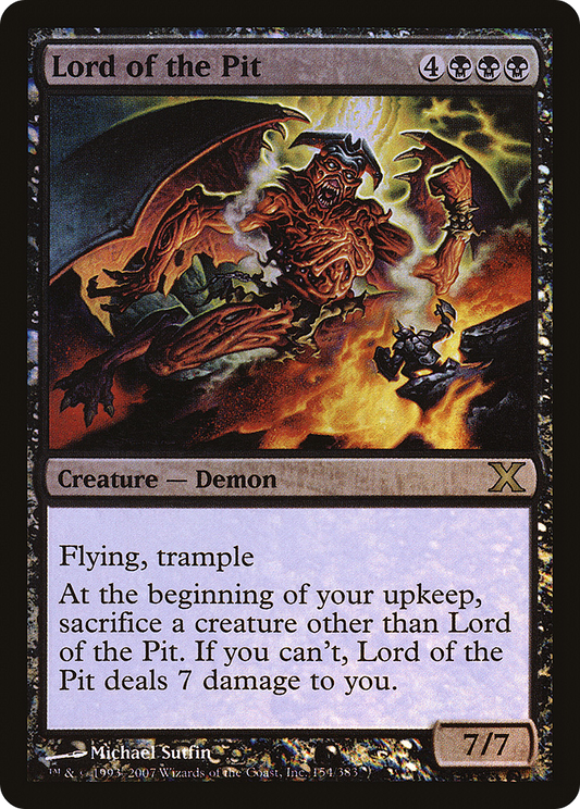 Lord of the Pit - Foil