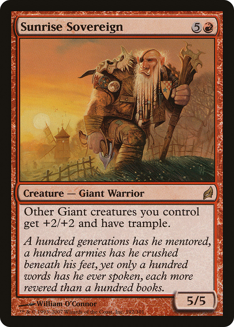 Sunrise Sovereign - Foil