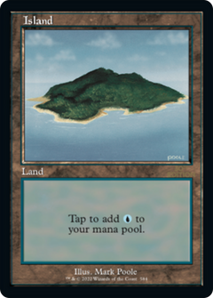 Island (584) (Retro Frame)